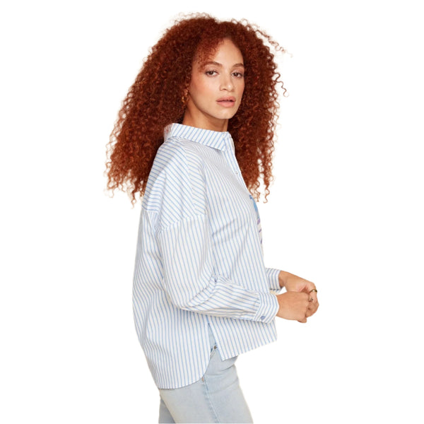 Bluebell Woven Blouse - Lady of the Lake