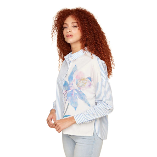Bluebell Woven Blouse - Lady of the Lake