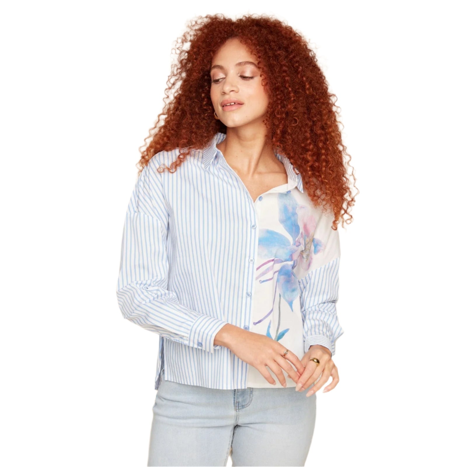 Bluebell Woven Blouse - Lady of the Lake