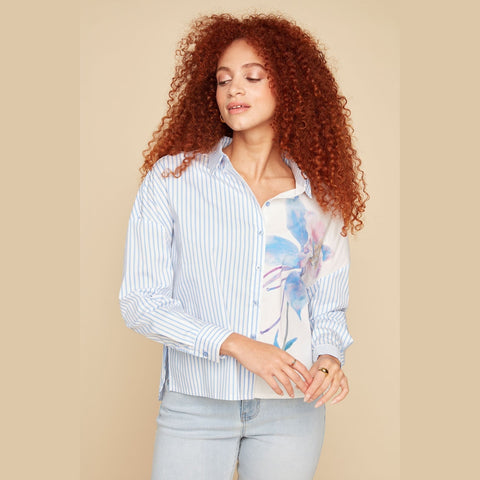 Bluebell Woven Blouse - Lady of the Lake