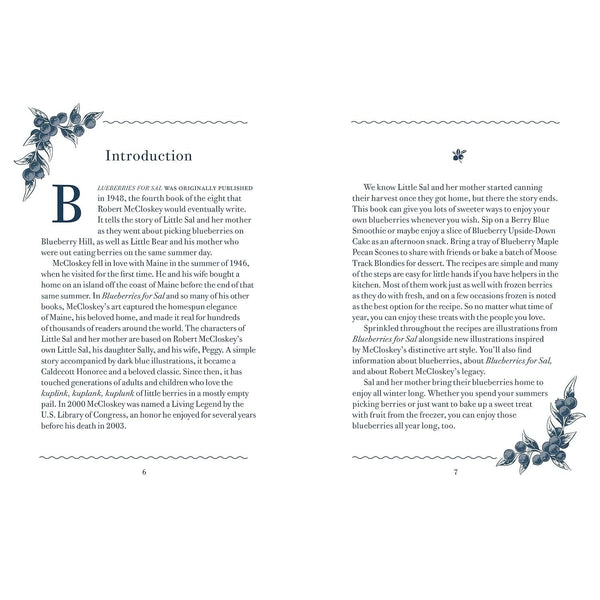 Blueberries For Sal Cookbook - Hardcover Book - Lady of the Lake