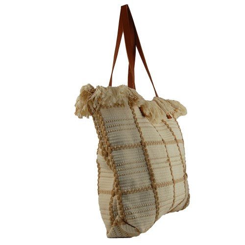 Bobbi Tote Bag With Fringe - Lady of the Lake