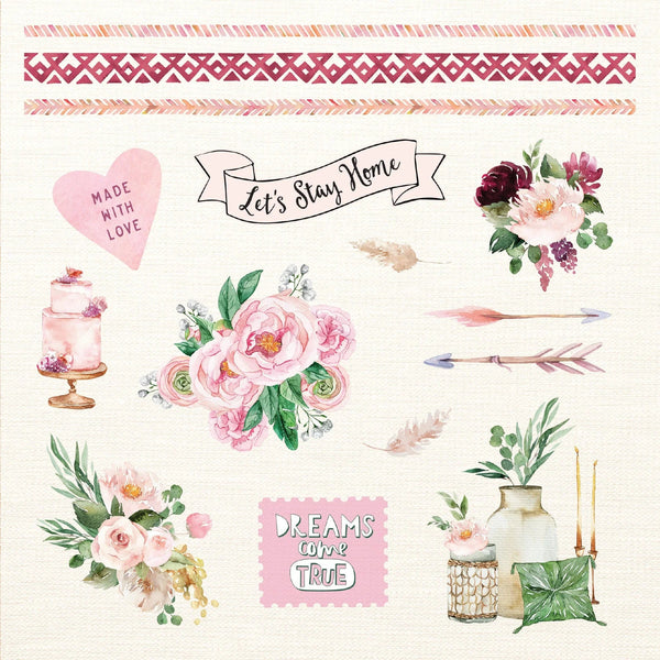 Boho Dreams - Sticker Book - Lady of the Lake