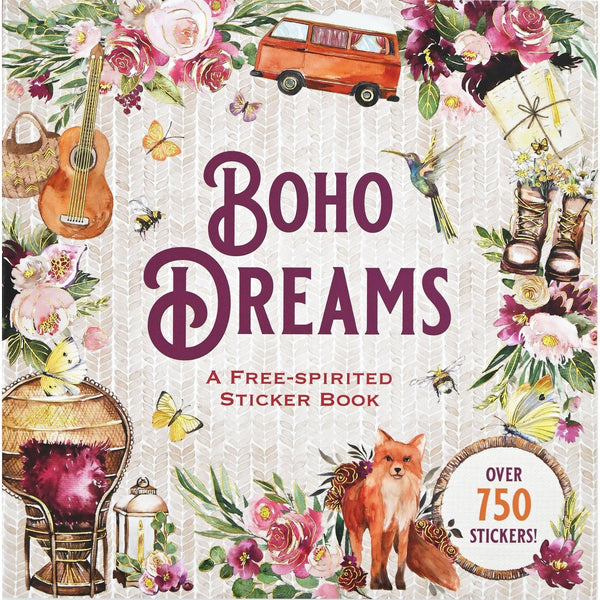 Boho Dreams - Sticker Book - Lady of the Lake