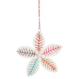 Boho Snowflake Ornament