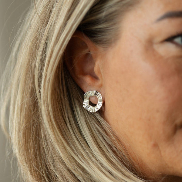 Bold Contour Earrings - Lady of the Lake
