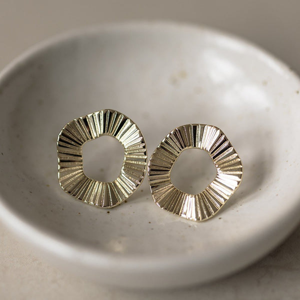 Bold Contour Earrings - Lady of the Lake