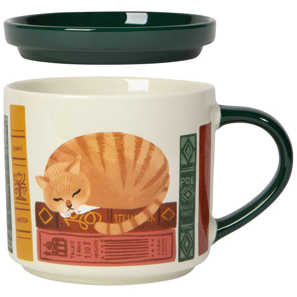Book Club Mug With Lid - Lady of the Lake