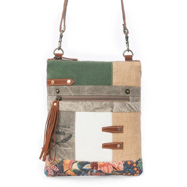 Boulangerie Floral Trim Crossbody Bag - Lady of the Lake