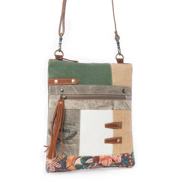 Boulangerie Floral Trim Crossbody Bag - Lady of the Lake