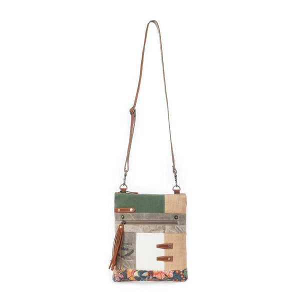 Boulangerie Floral Trim Crossbody Bag - Lady of the Lake
