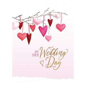 Branch Of Hearts - Greeting Card - Wedding