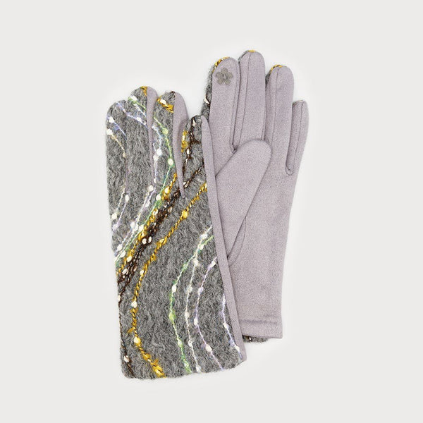 Brianda Embroidered Gloves - Lady of the Lake