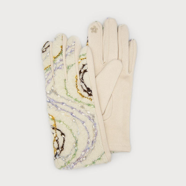 Brianda Embroidered Gloves - Lady of the Lake