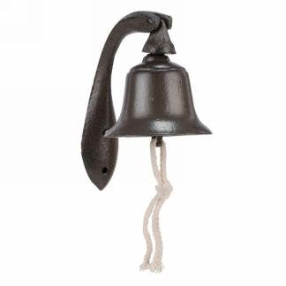 Brown Metal Wall Bell