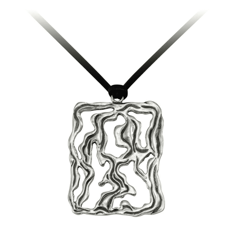 Buena Pendant Necklace On Suede Cord - Lady of the Lake