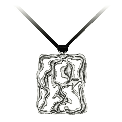 Buena Pendant Necklace On Suede Cord - Lady of the Lake