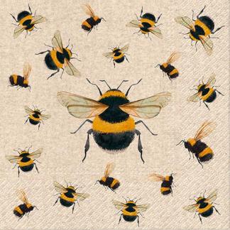 Bumblebees - Paper Napkins