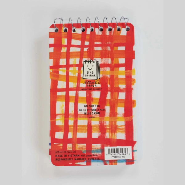 Busy Day - Spiral Pocket Notebook - Lady of the Lake
