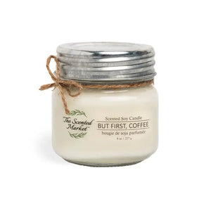 But, First Coffee - Soy Wax Candle - Lady of the Lake