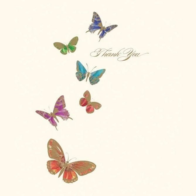 Butterflies - Greeting Card - Thank You