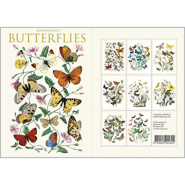 Butterflies - Notecard Set - Blank - Lady of the Lake