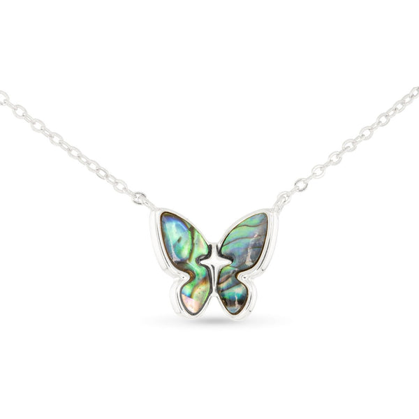 Butterfly Abalone Necklace - Lady of the Lake