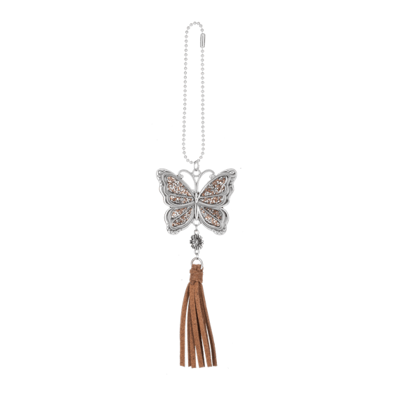 Butterfly - Car Charm With Tassel