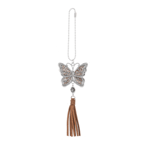 Butterfly - Car Charm With Tassel