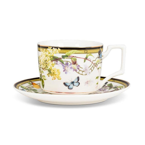 Butterfly Garden Cup & Saucer - Lady of the Lake
