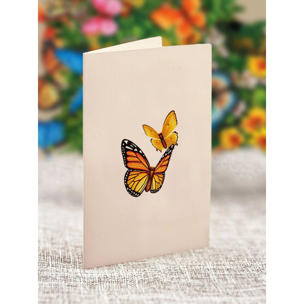 Butterfly - Mini Pop - up Greeting Card - Blank - Lady of the Lake