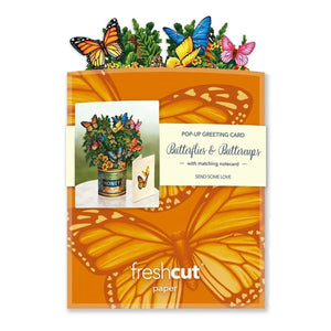 Butterfly - Mini Pop - up Greeting Card - Blank - Lady of the Lake