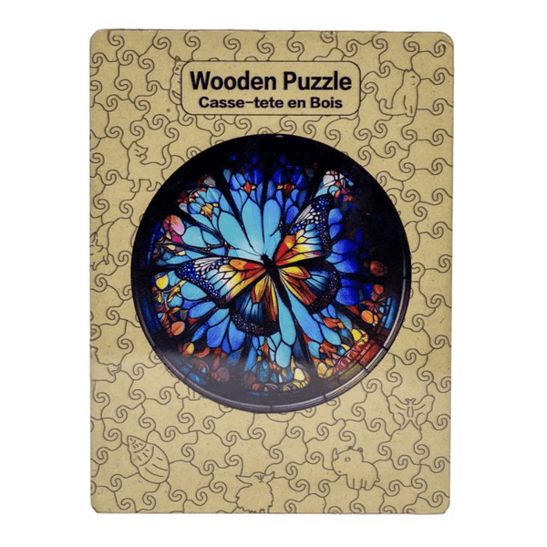 Butterfly Round Puzzle - Lady of the Lake