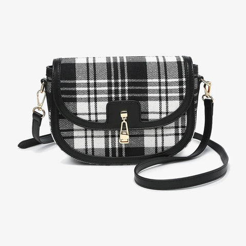 Calloway Plaid Crossbody Bag - Lady of the Lake