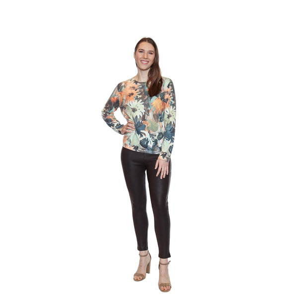 Candela Printed Sweater - Lady of the Lake