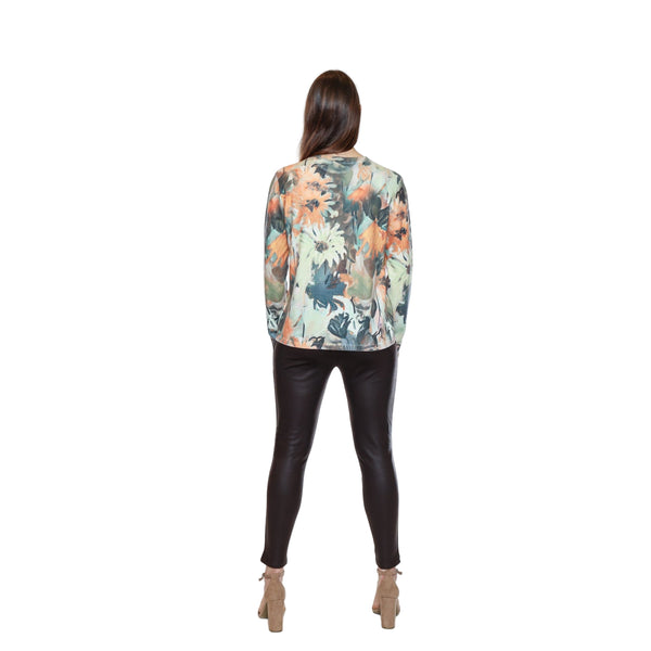 Candela Printed Sweater - Lady of the Lake
