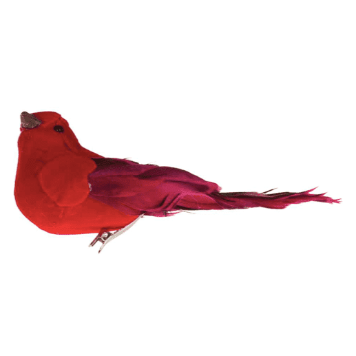 Cardinal Bird Clip