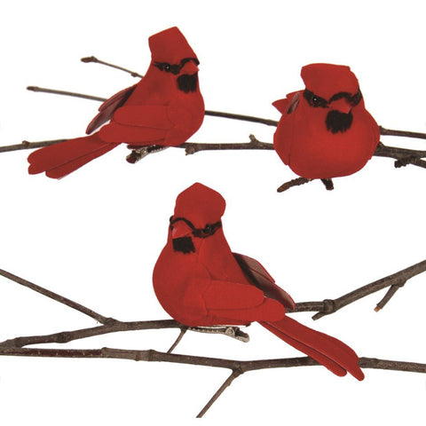 Cardinal Bird Clip