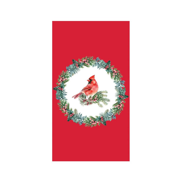 Cardinal Wreath - Paper Napkins - Lady of the Lake