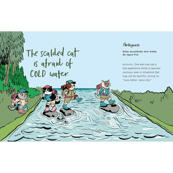 Cat Got Your Tongue? - Hardcover Book - Lady of the Lake