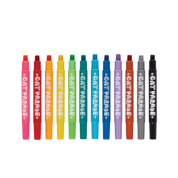 Cat Parade Gel Crayons - Set of 12 - Lady of the Lake