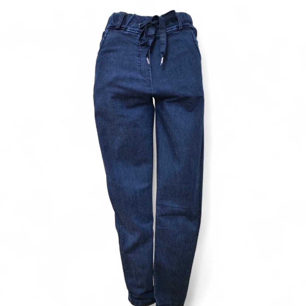 Cathie Solid Denim Pant - Lady of the Lake