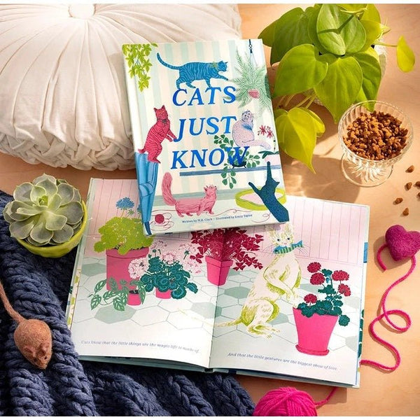 Cats Just Know - Hardcover Book - Lady of the Lake