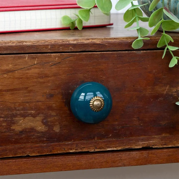 Ceramic Drawer Knob - Lady of the Lake