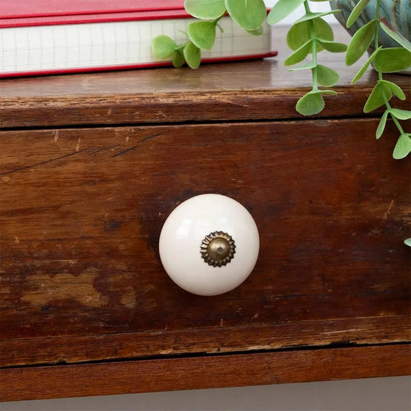 Ceramic Drawer Knob - Lady of the Lake