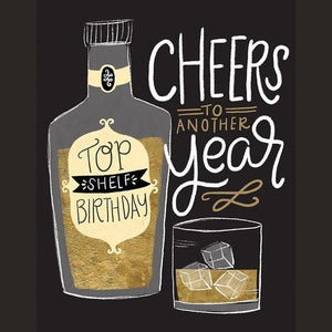 Cheers To Another Year - Greeting Card - Birthday