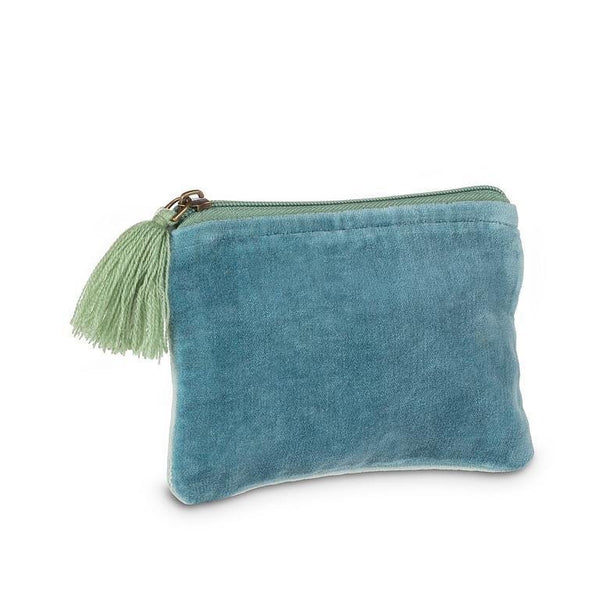 Chelsea Velvet Pouch With Tassel - Lady of the Lake