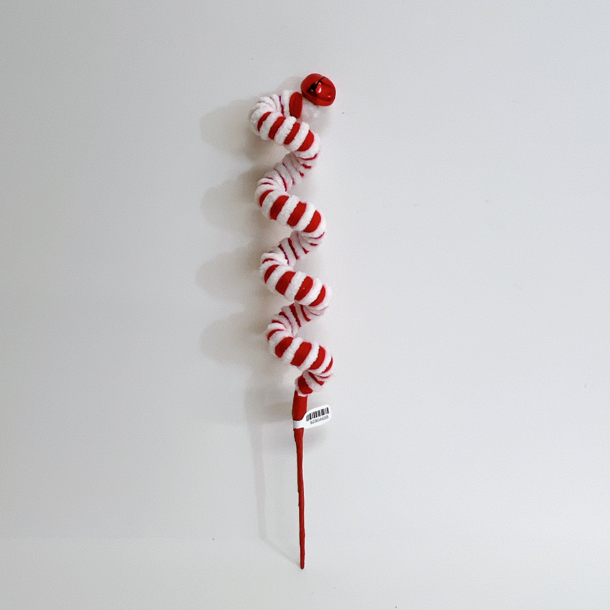 Chenille Candy Cane Pick