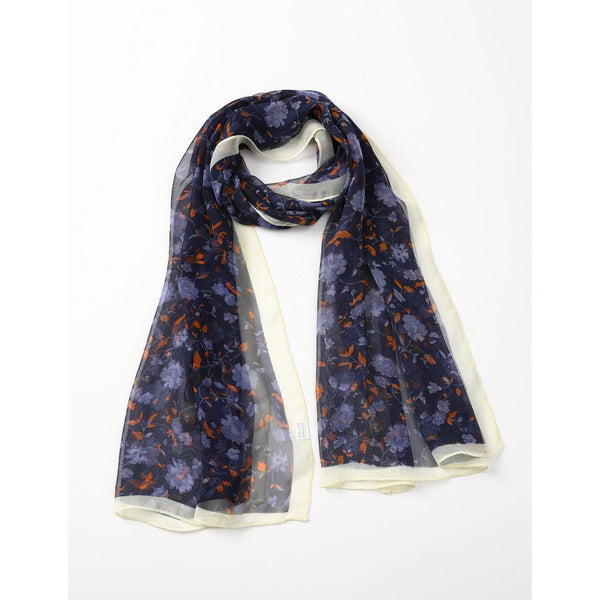 Chiffon Scarf - Flowers - Lady of the Lake
