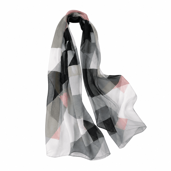 Chiffon Scarf - Geometric - Lady of the Lake